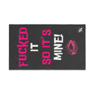 Fucked It So It’s Mine! With a Kiss | Nectar Napkins Classic Fun-Flirty Lovers’ Towels