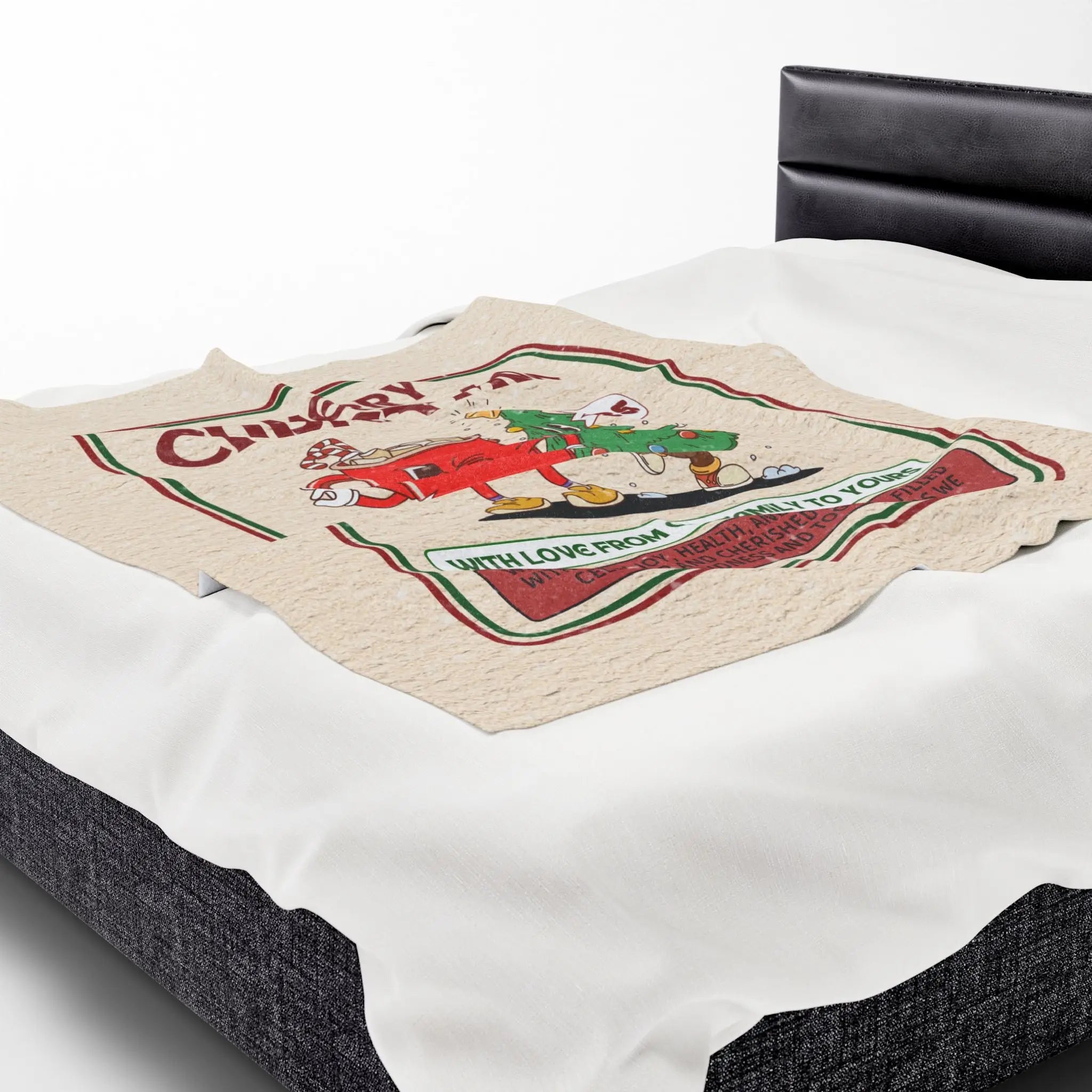 Christmas Card | Mix & Match Velveteen Fun-Flirty Lovers’ Blankets