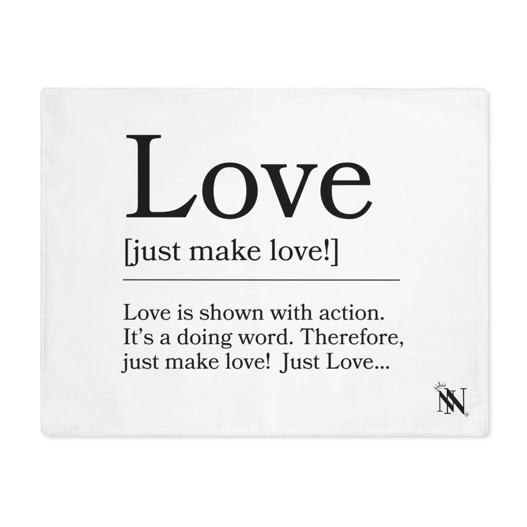 Definition of Love Adult Sex Gifts Toys Mat