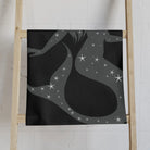 Mermaid Star Black | Mix & Match Classic Fun-Flirty Lovers’ Towels