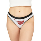 With A Smile Sex Gifts Humor Naughty Women’s Thong