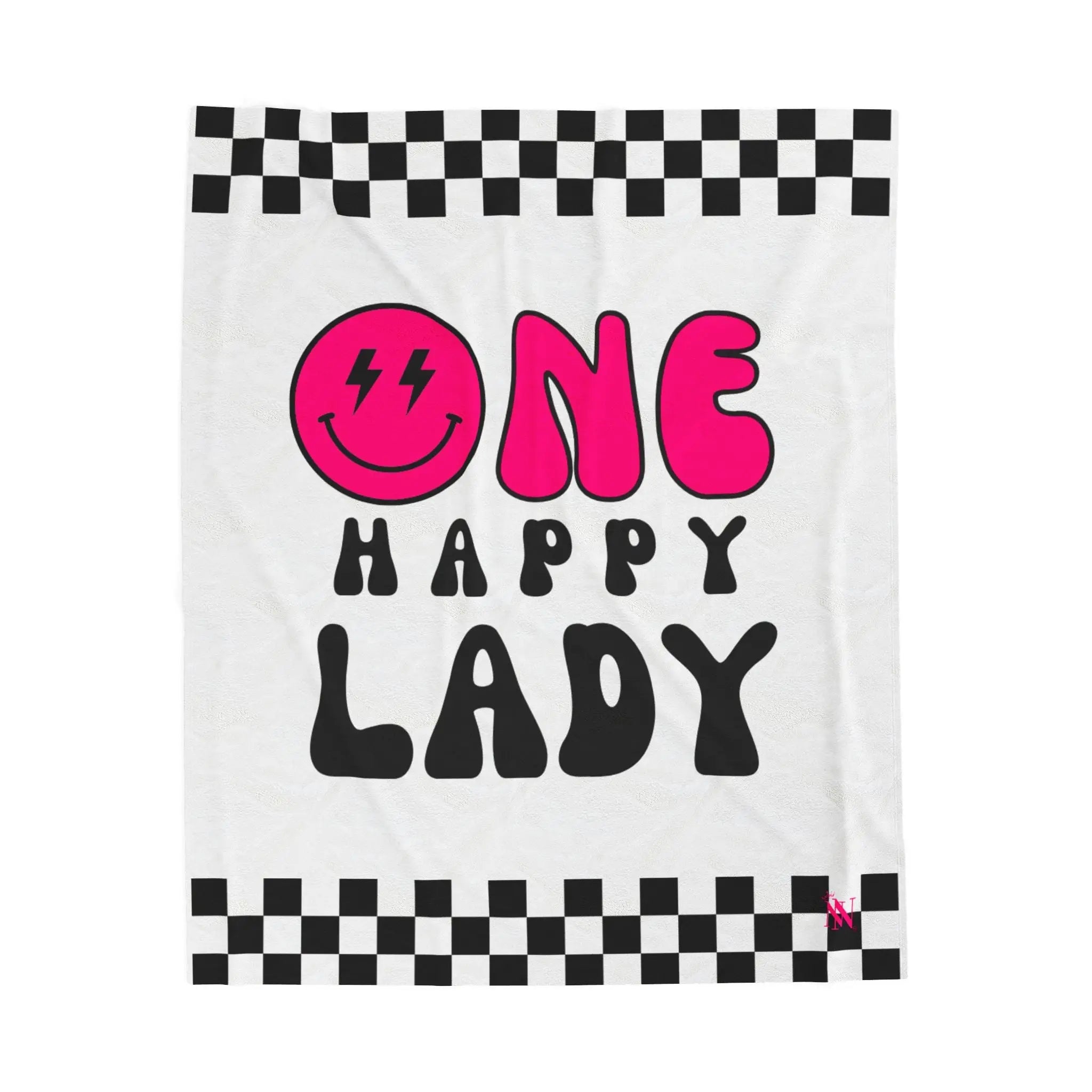 One Happy Lady Emoji | Nectar Napkins Fun-Flirty Lovers’ Blankets