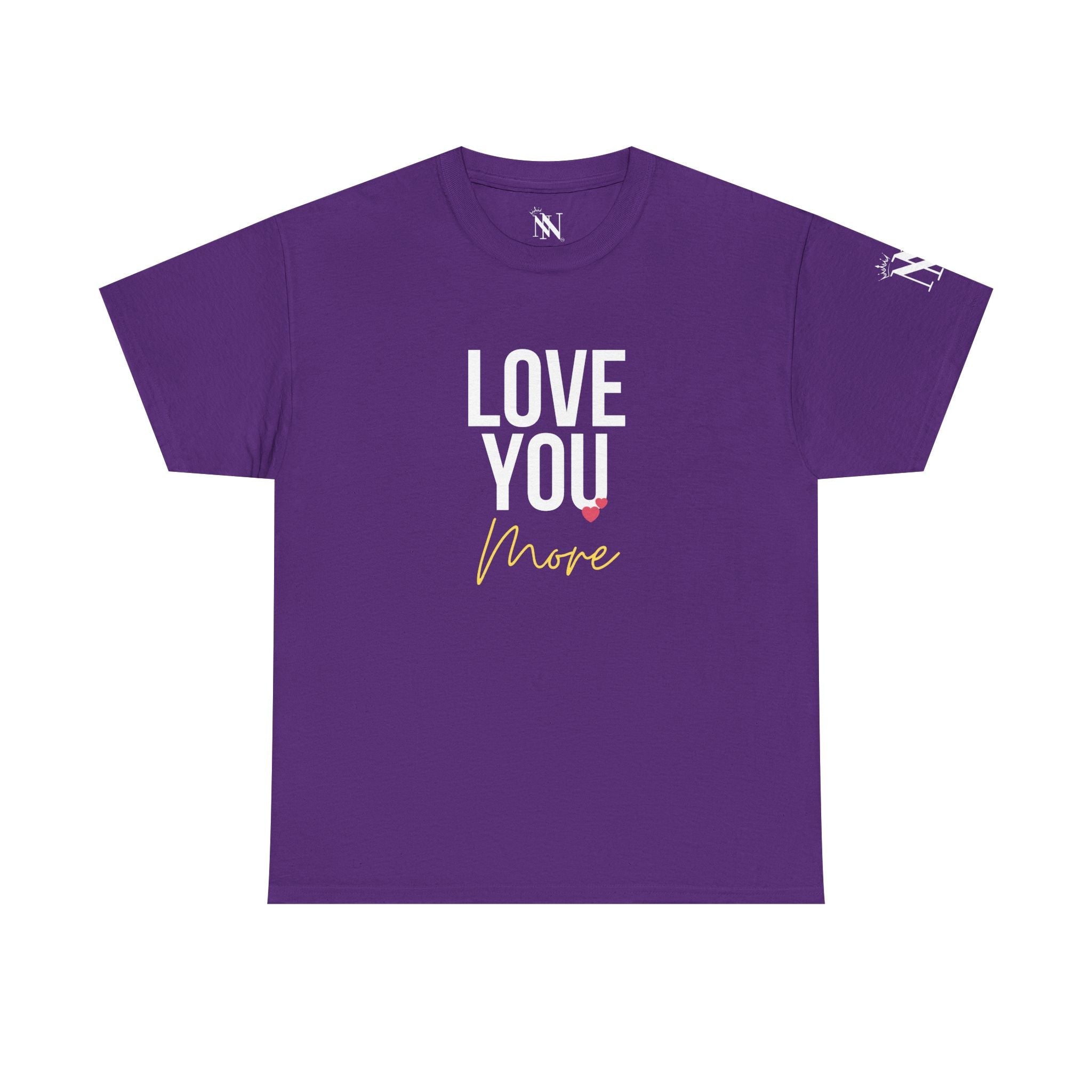 Love You More | Mix & Match Cotton Unisex Fun-Flirty Lovers’ T-Shirts