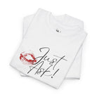 Just Ask! with a Kiss | Mix & Match Cotton Unisex Fun-Flirty Lovers’ T-Shirts