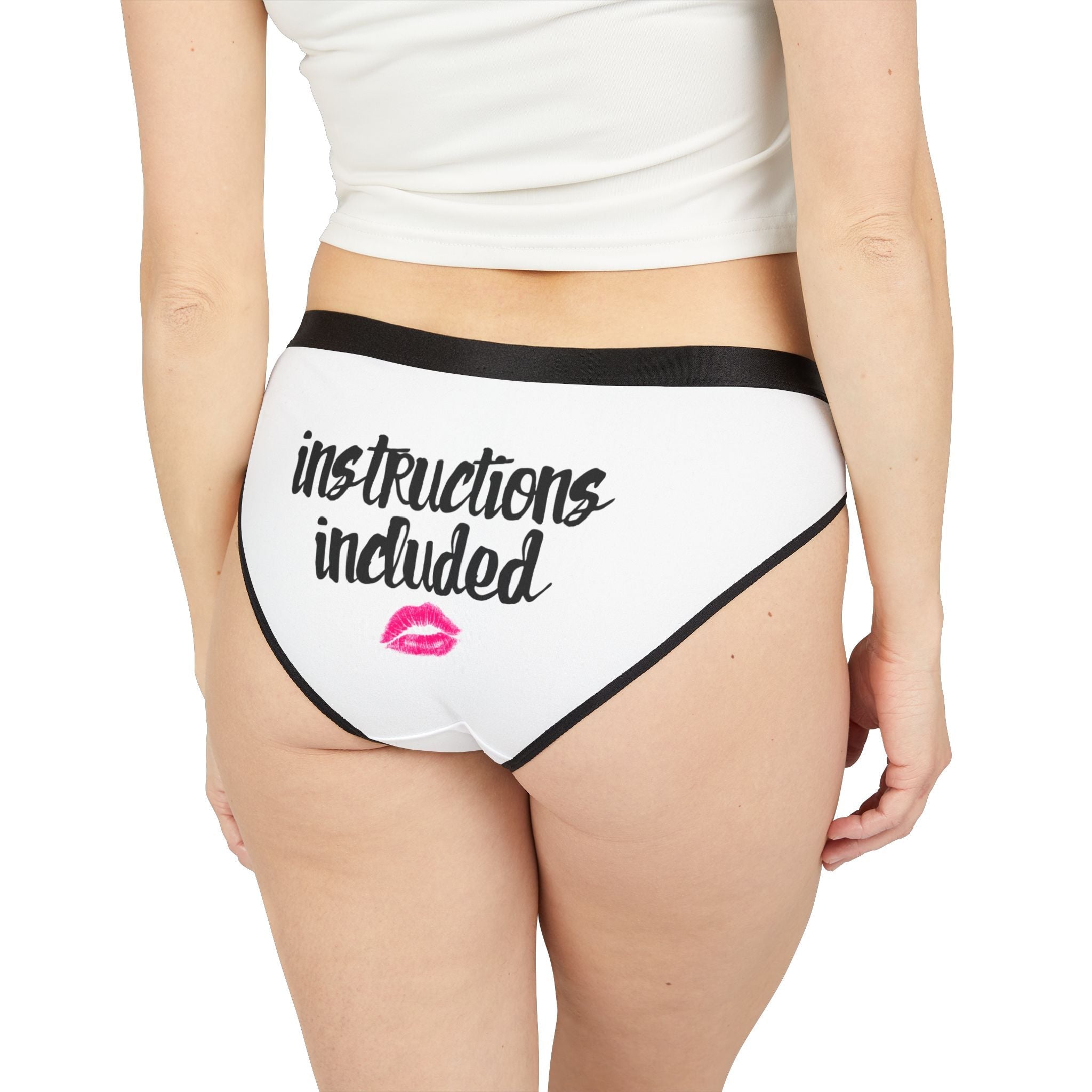 Instructions Included | Mix & Match Women’s Fun-Flirty Lovers’ Panties