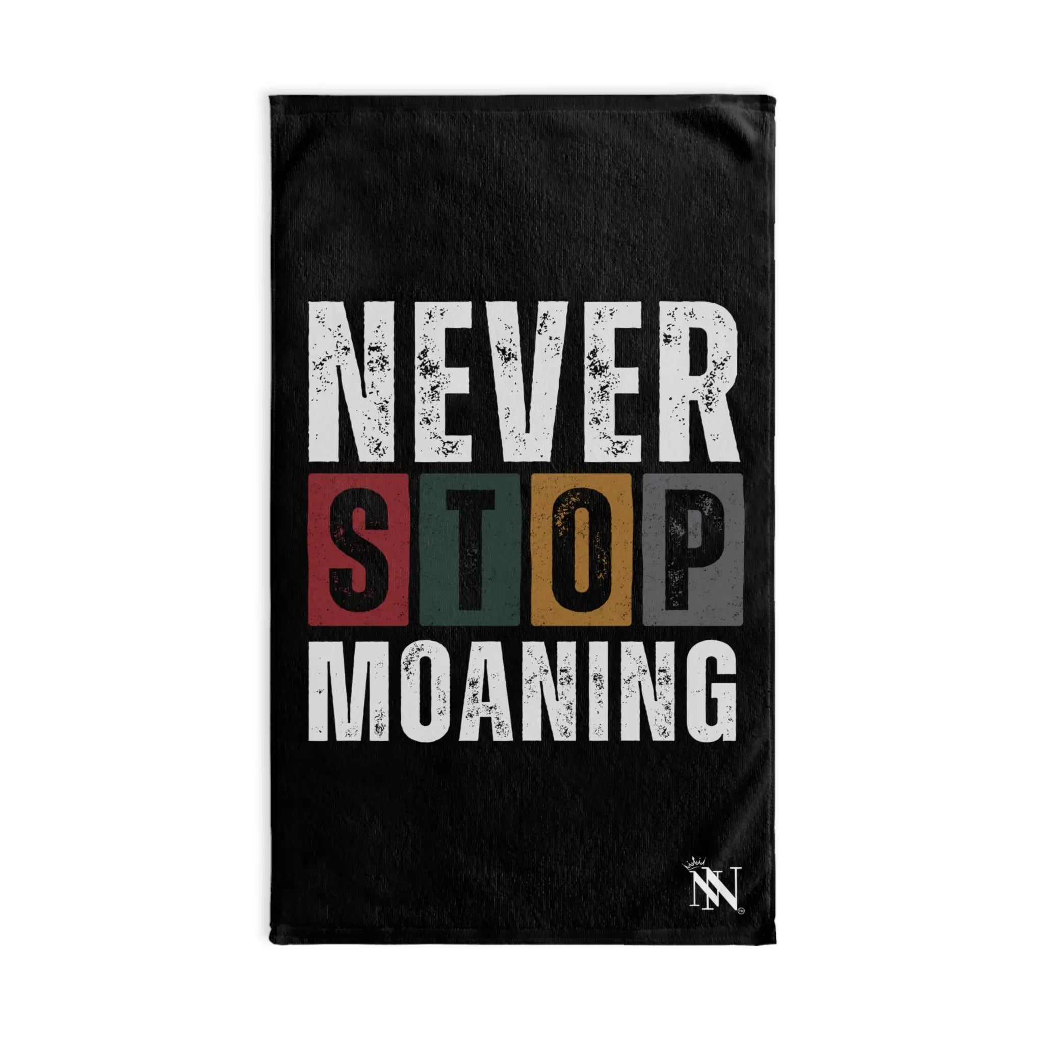 Never Stop Moaning | Mix & Match Original Fun-Flirty Lovers’ Towels
