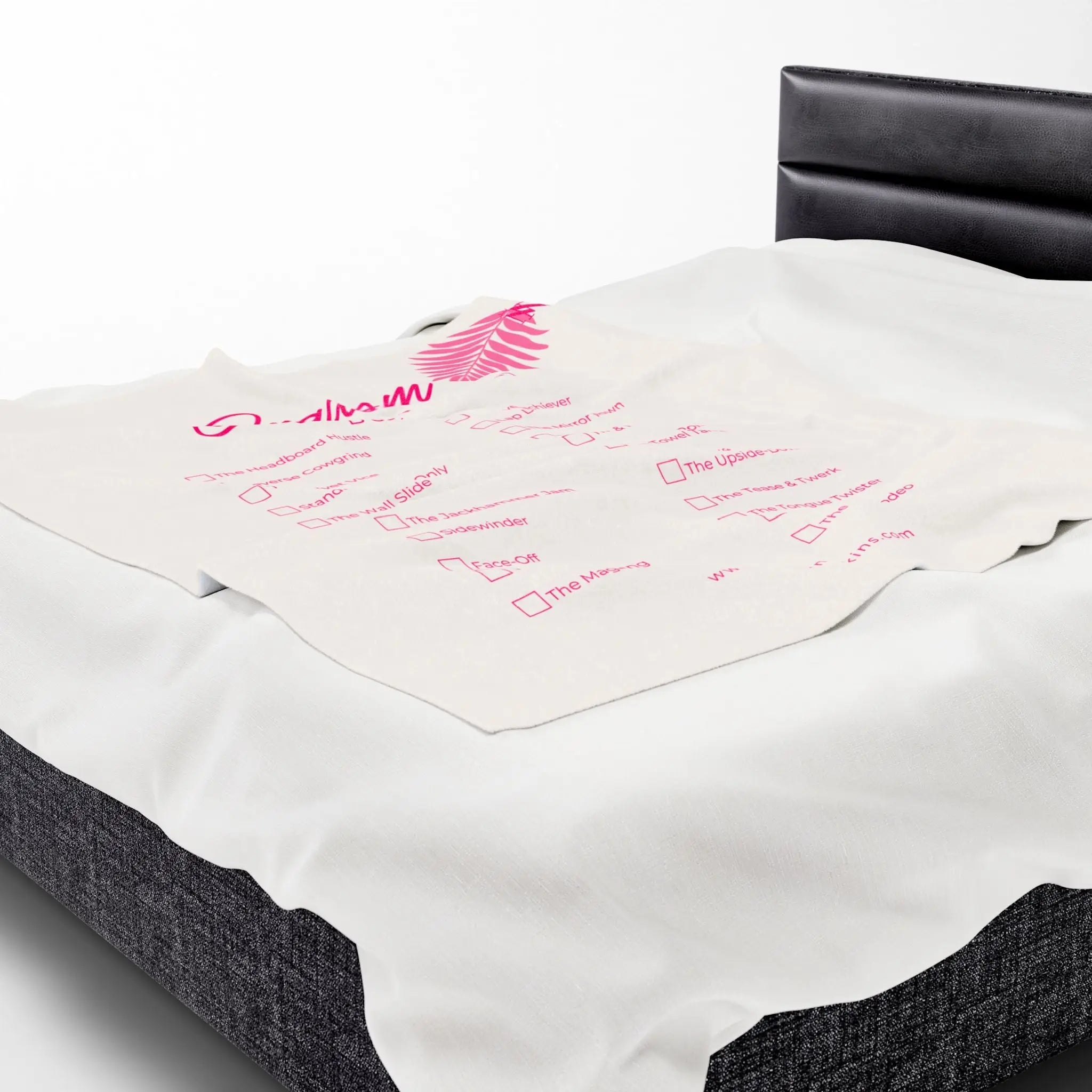 Orgasm Bucket List | Mix & Match Fun-Flirty Lovers’ Blankets