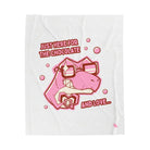Just Here for the Chocolate | Mix & Match Soft Fun-Flirty Lovers’ Blankets