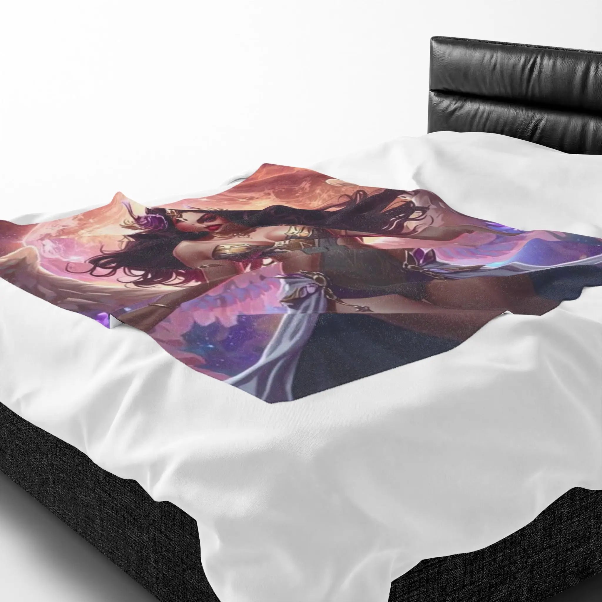 Angel Maiden Fantasy Women Couple Gifts Sexy Lovers’ Silky Soft Blanket