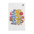 Good Vibes Hippie Flower | Mix & Match Classic Fun-Flirty Lovers’ Towels
