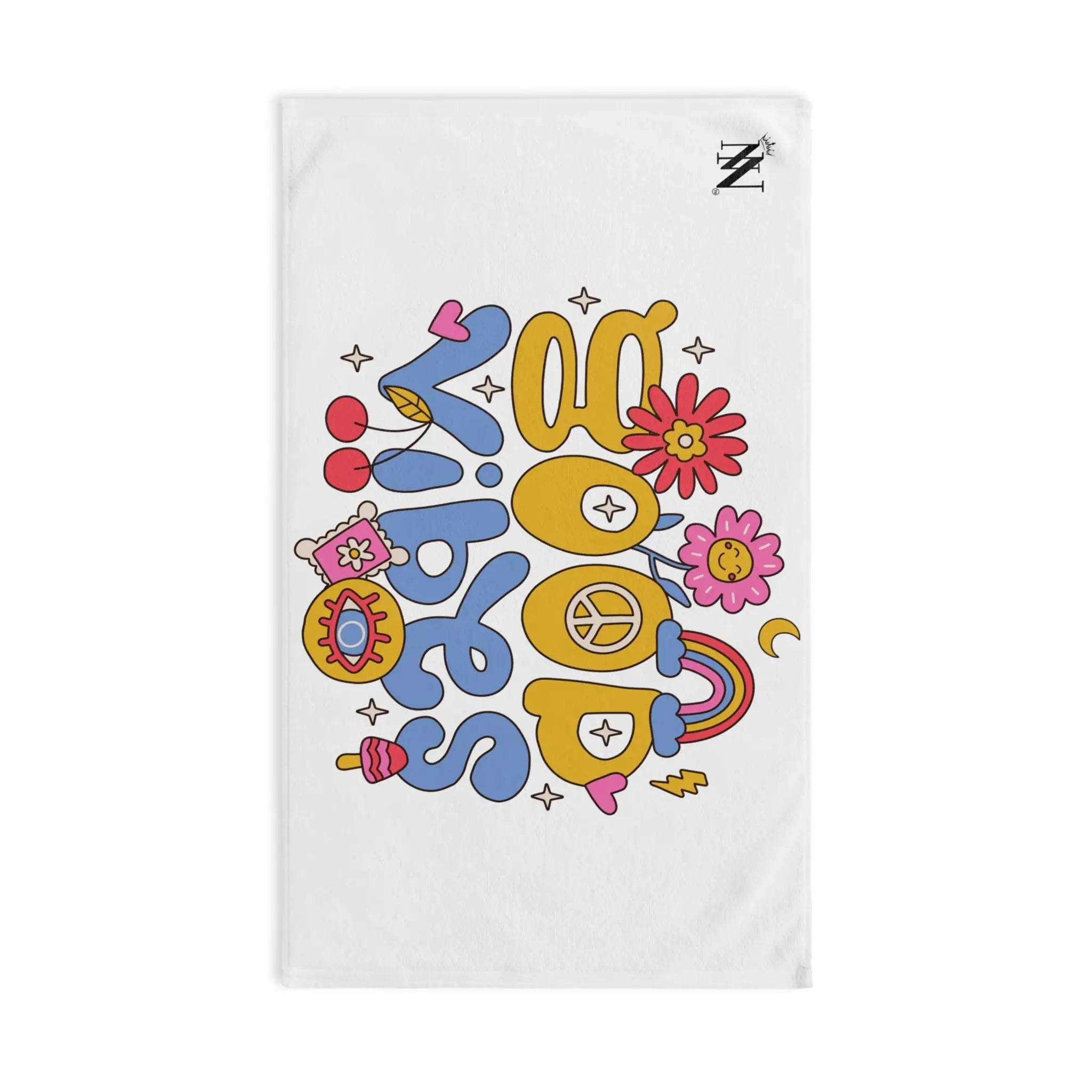 Good Vibes Hippie Flower Cum Towel