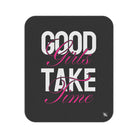 Good Girls Take Time | Mix Match Fun-Flirty Lovers’ Water-Resistant Blankets