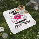High on Heart Power | Mix Match Fun-Flirty Lovers’ Water-Resistant Blankets