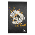 Til’ Death Skull & Flowers | Nectar Napkins Fun-Flirty Lovers’ Towels