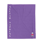 Nectar Napkins Brand Light Purple Love Blanket
