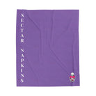 Nectar Napkins Brand Light Purple Love Blanket