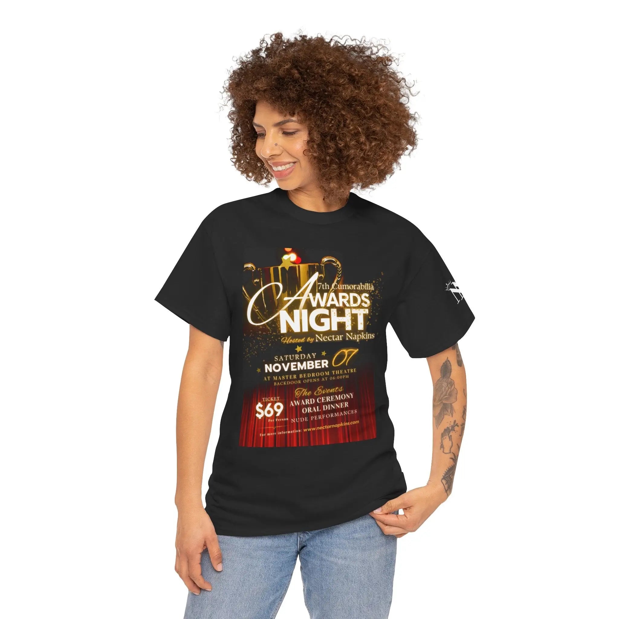 Awards Night! | Mix & Match 100% Cotton Unisex Fun-Flirty Lovers’ Tees