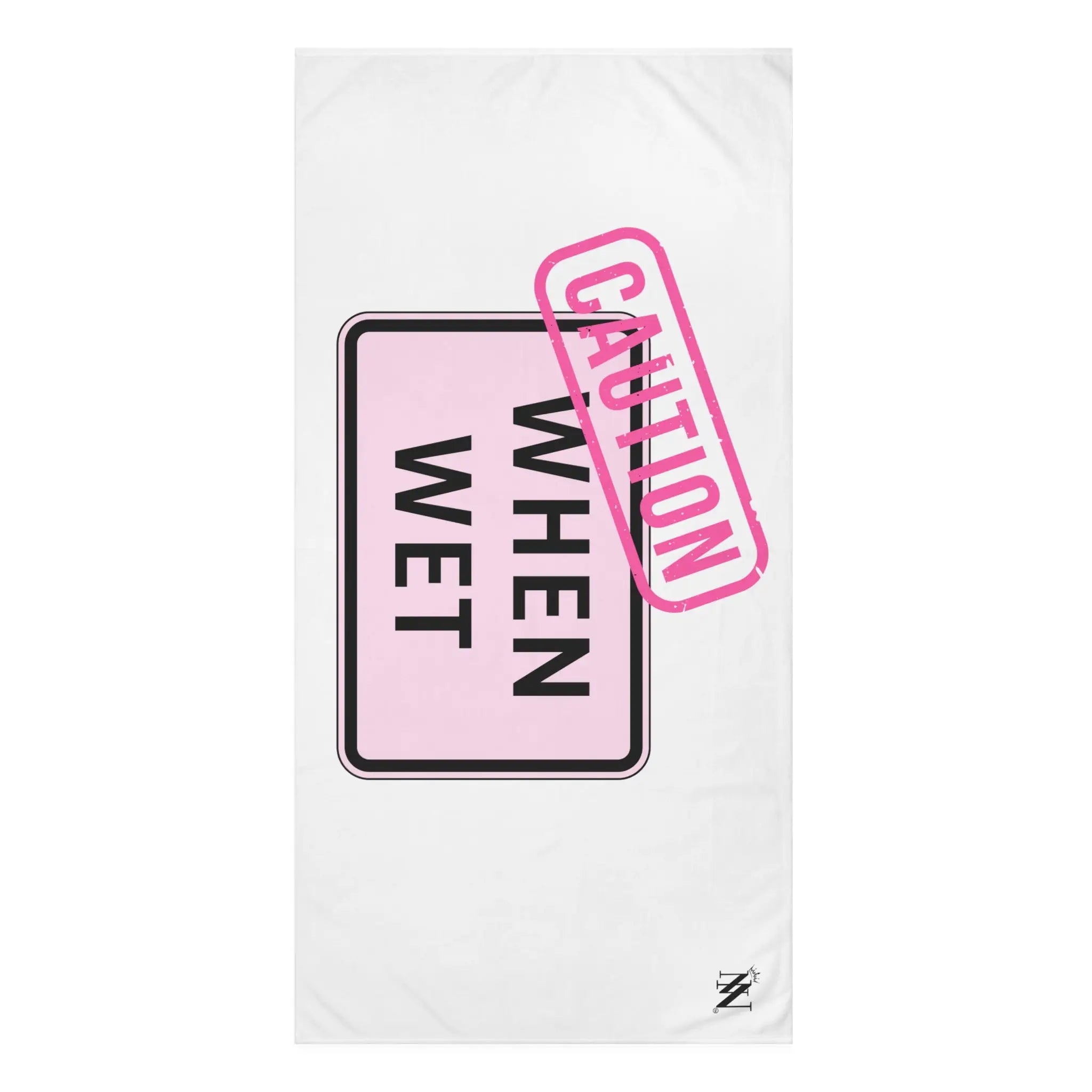 Caution When Wet | Mix & Match Naughty XL Fun-Flirty Lovers’ Towels