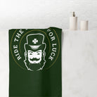 Ride the Beard for Luck St. Patrick’s Day | Mix & Match XL Fun-Flirty Lovers’ Towels
