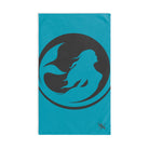 Mermaid Eclipse Teal Cum Towel