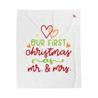 Our First Christmas as Mr. & Mrs. | Mix & Match Fun-Flirty Lovers’ Blankets