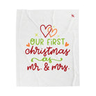 Our First Christmas as Mr. & Mrs. | Mix & Match Fun-Flirty Lovers’ Blankets