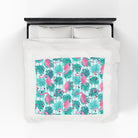 Pink Flamingo Hawaiian Shirt | Mix & Match Soft Fun-Flirty Lovers’ Blankets