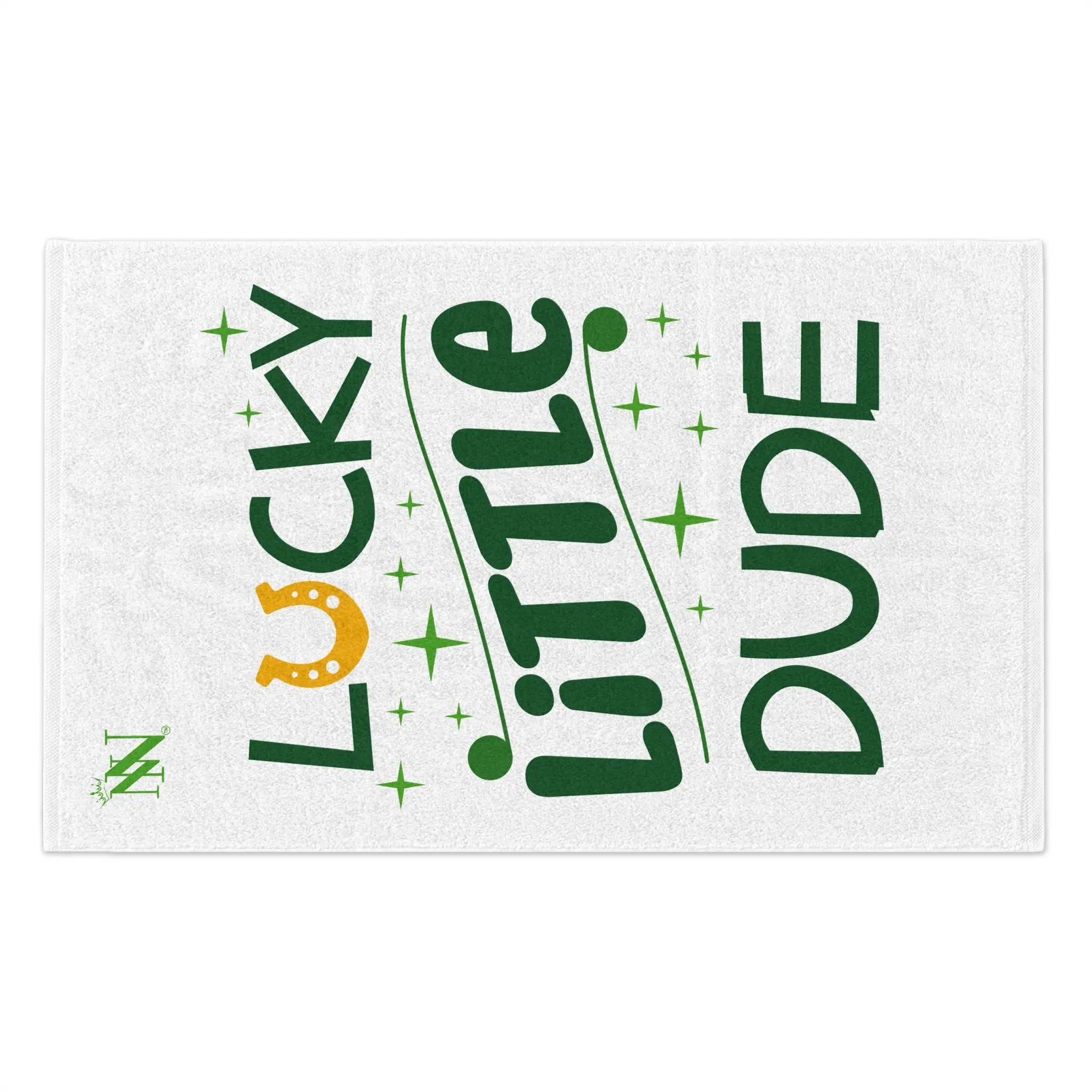 Lucky Little Dude St. Patrick’s Day | Mix & Match Soft Fun-Flirty Lovers’ Towels