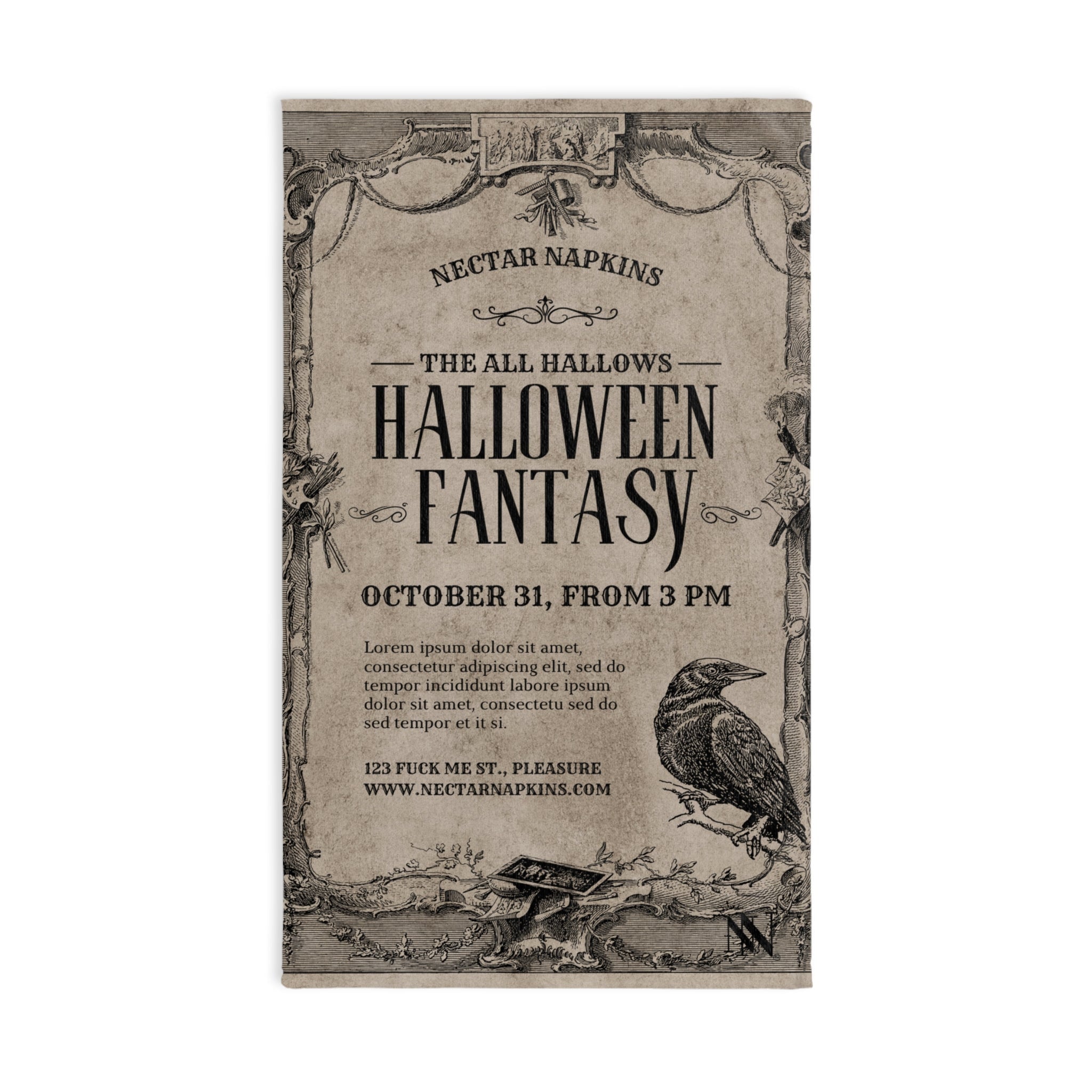 Halloween Fantasy | Mix & Match Original Fun-Flirty Lovers’ Towels