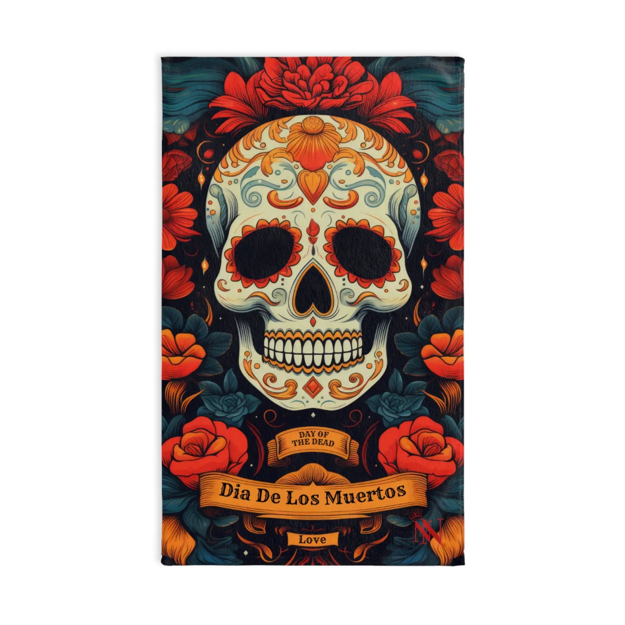 Dia De Los Muertos Love Cum Towel