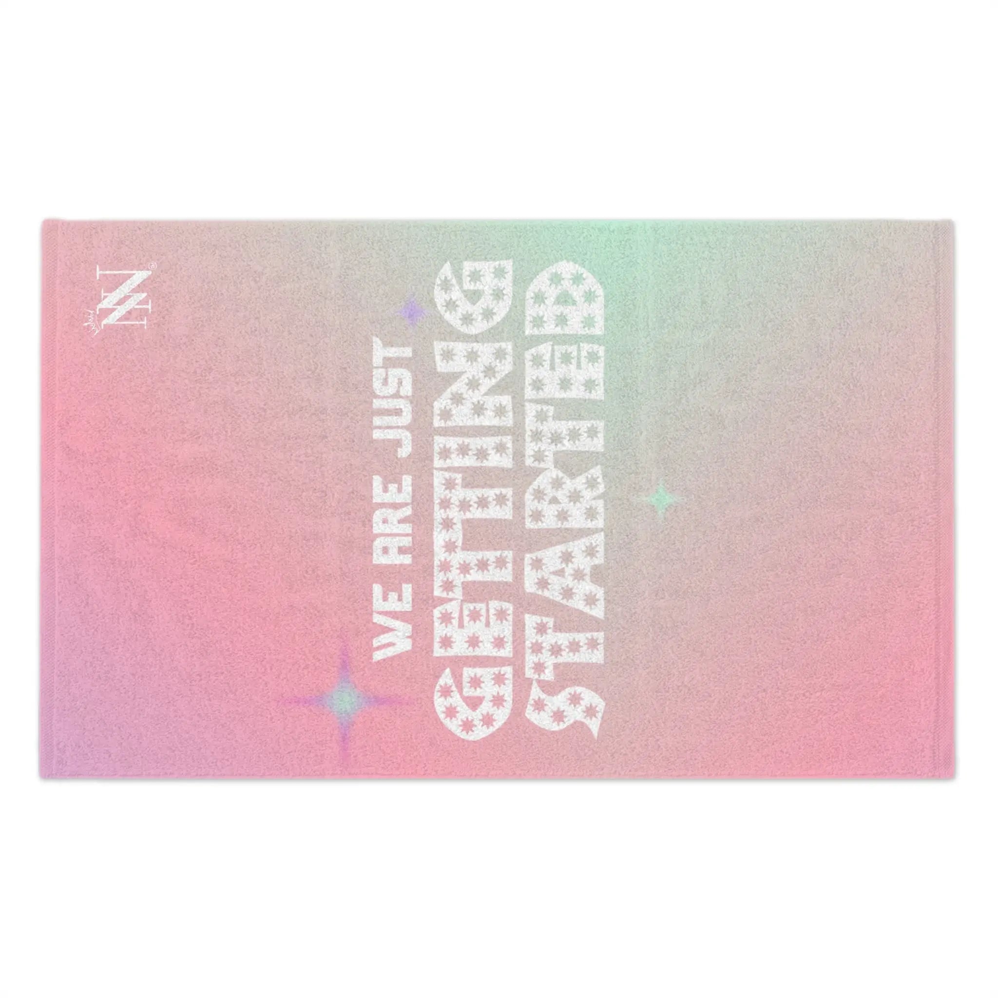 We Are Just Getting Started Sex Towel