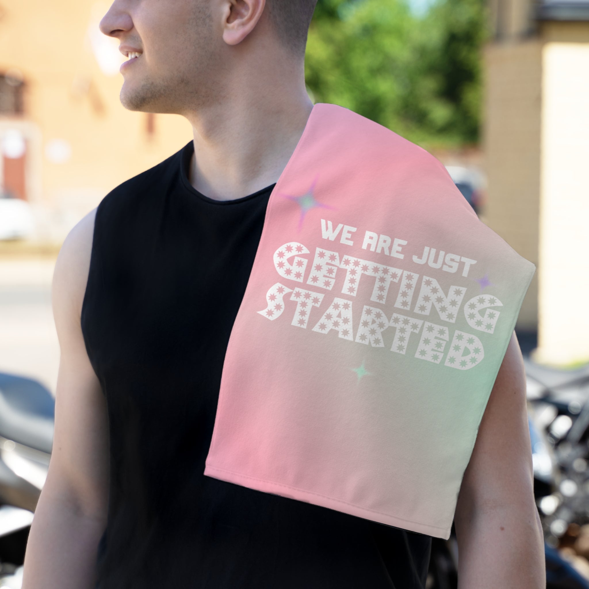 We Are Just Getting Started Sex Towel