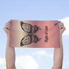 Flight of Love Skull Butterfly Sex Towel