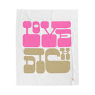Love Dick | Mix & Match Velveteen Fun-Flirty Lovers’ Blankets