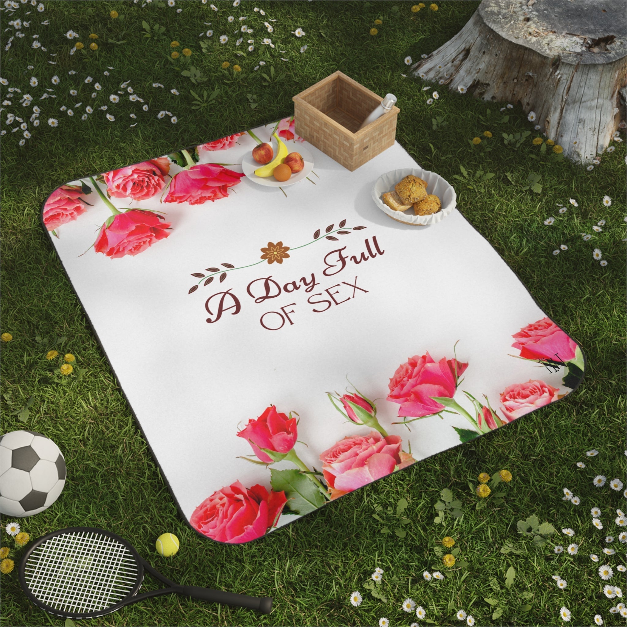 A Day Full of Sex | Mix Match Fun-Flirty Lovers’ Water-Resistant Blankets
