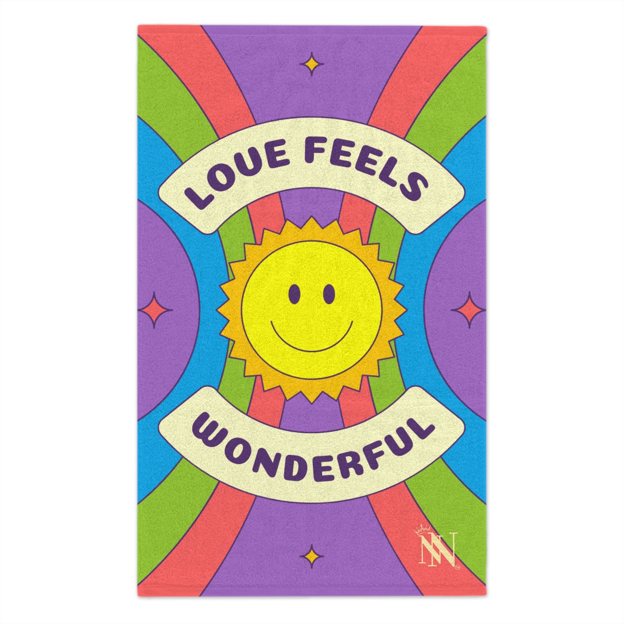 Love Feels Wonderful Retro Sex Towel