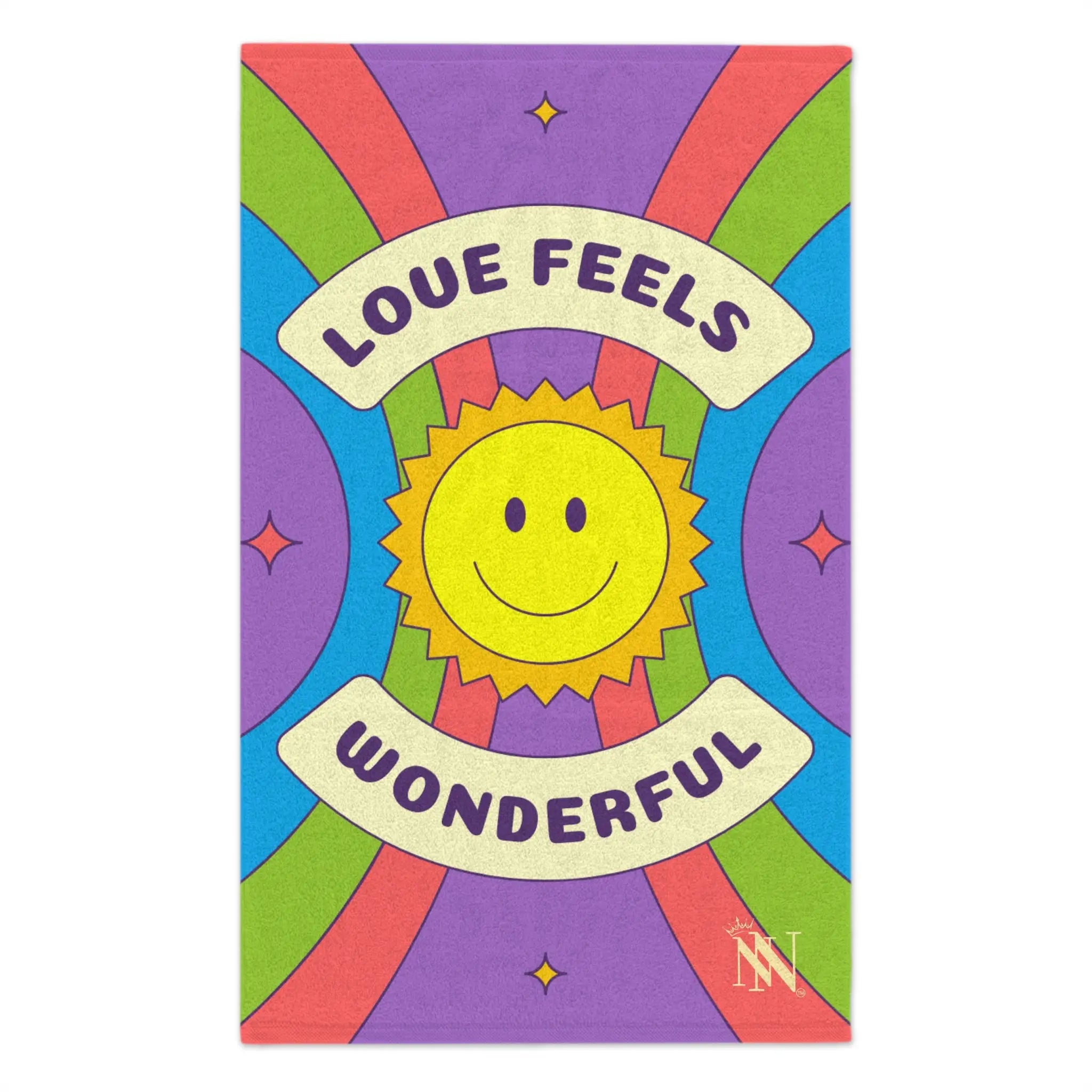 Love Feels Wonderful Retro Sex Towel