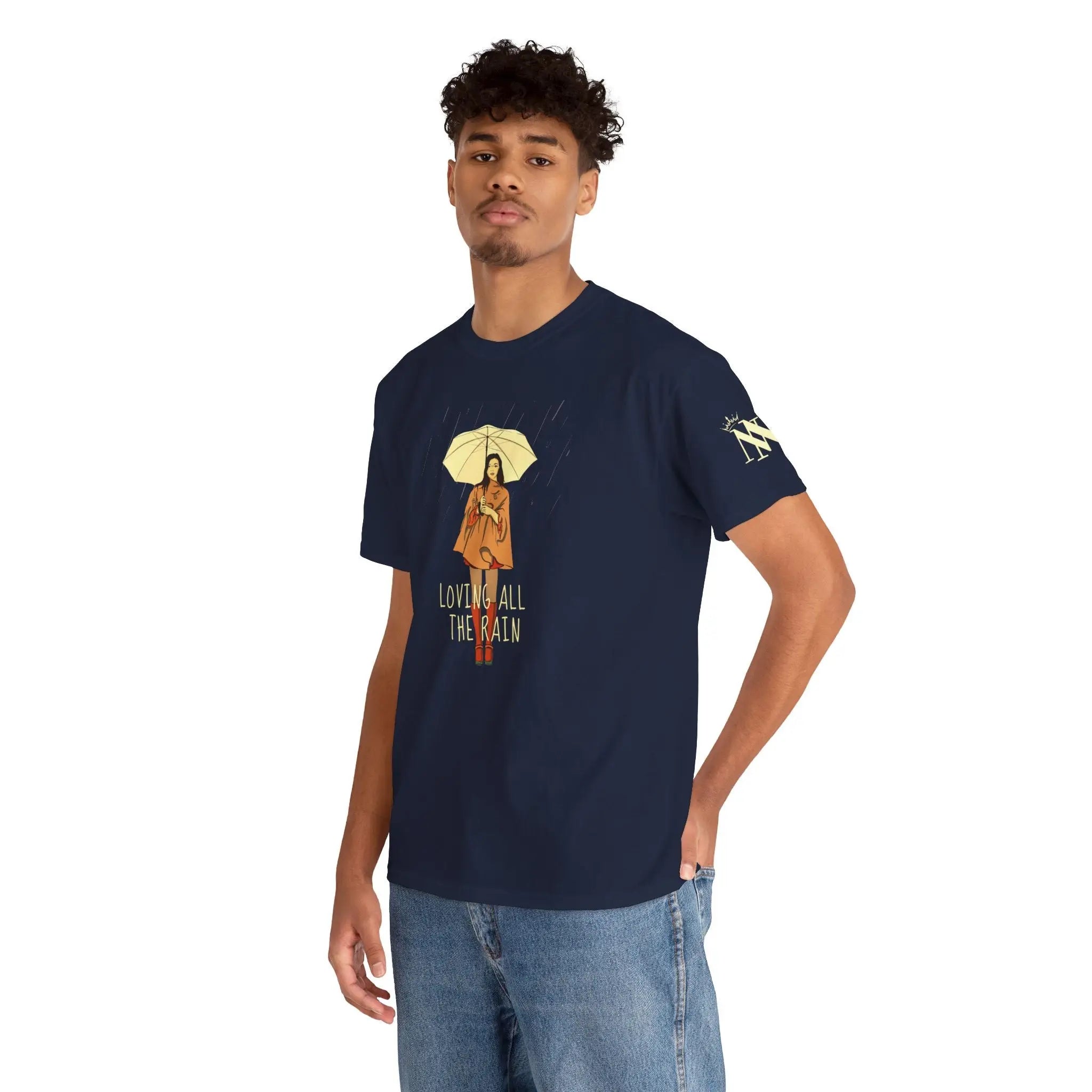 Loving All the Rain | Mix & Match Cotton Unisex Fun-Flirty Lovers’ T-Shirts