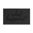 What Happened? Dark Grey | Mix & Match Classic Fun-Flirty Lovers’ Towels