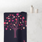 Engaged! Tree of Love | Nectar Napkins XL Fun-Flirty Lovers’ Towels