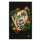 Kiss Me If You Dare Irish Love Sex Towel
