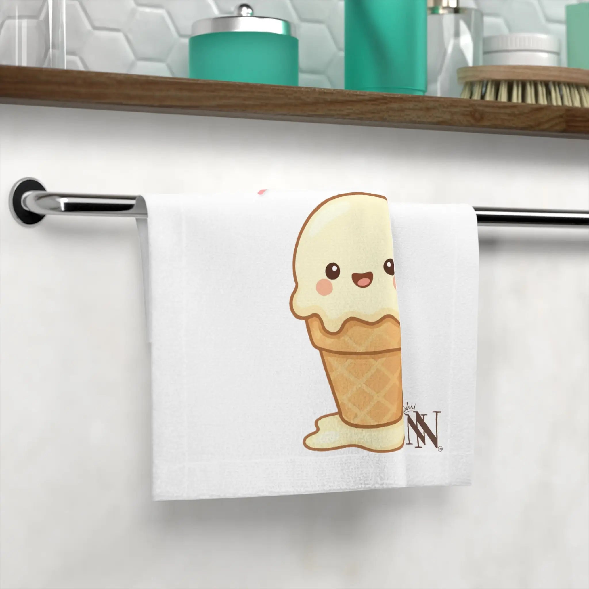 Lick Me Til’ Ice Cream | Nectar Napkins Lils’ Fun-Flirty Lovers’ Towels