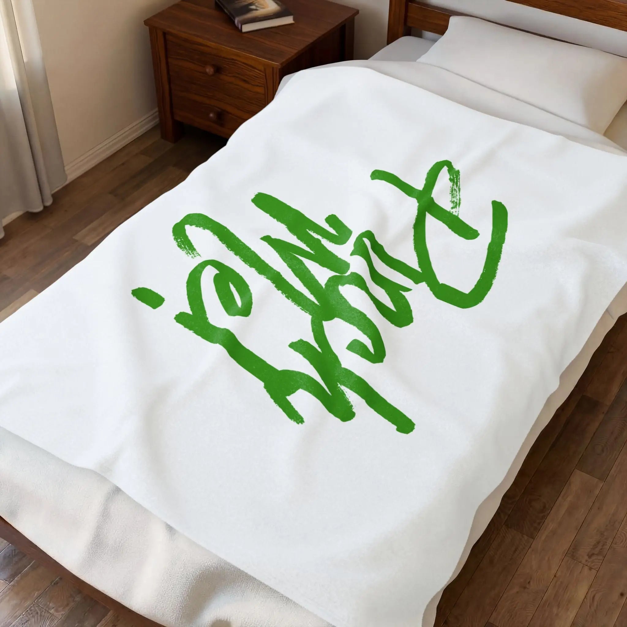 Pinch Me! Irish Green | Mix & Match Soft Fun-Flirty Lovers’ Blankets