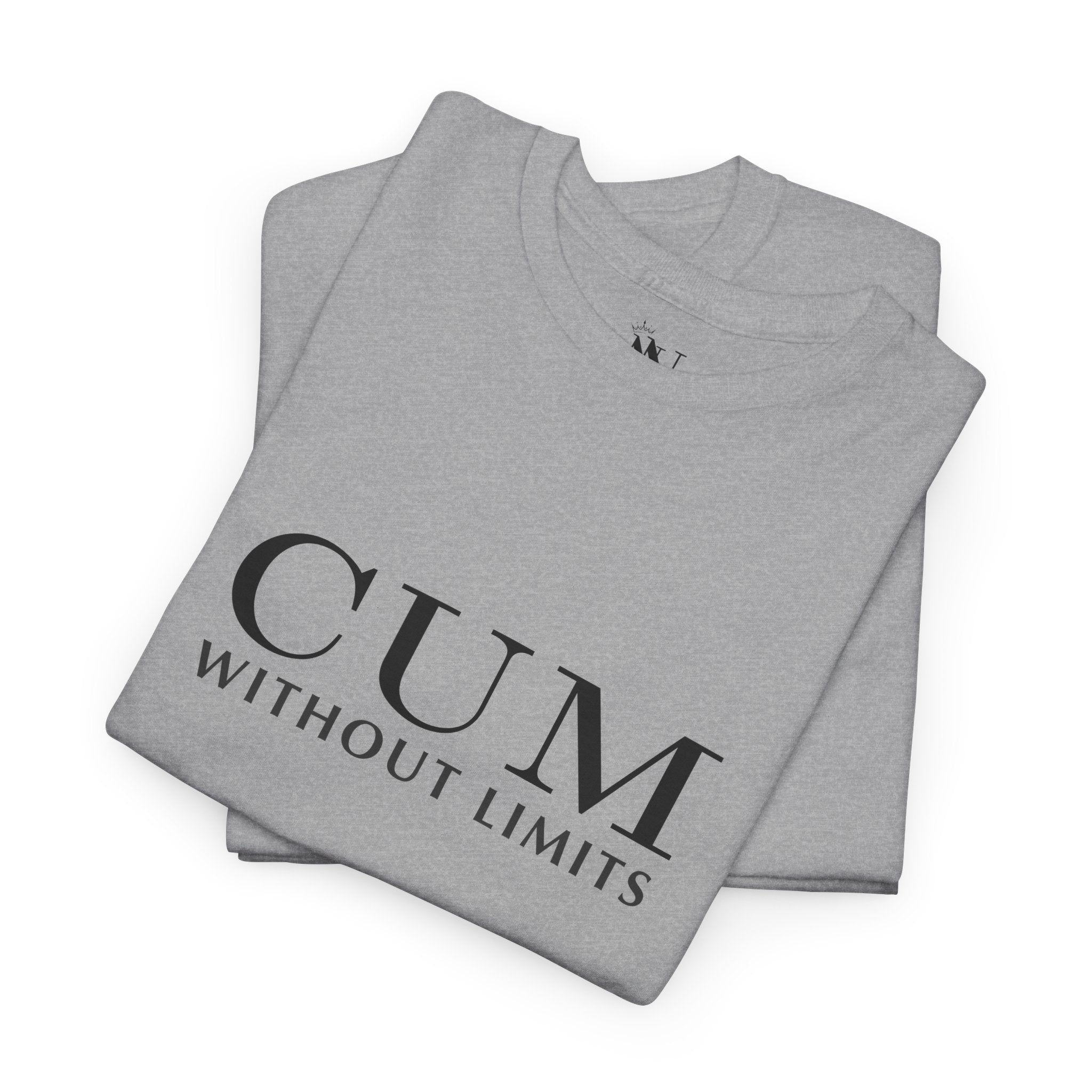 Cum Without Limits | Mix & Match 100% Cotton Unisex Fun-Flirty Lovers’ Tees