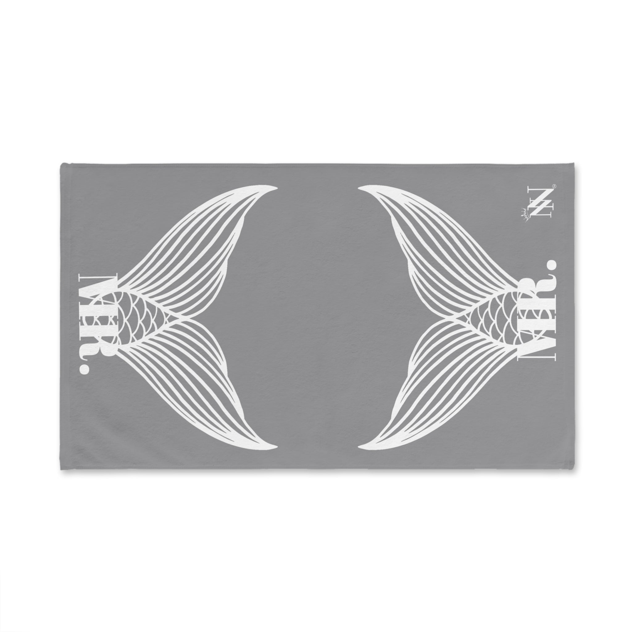 Mr. Mr. Mermaid Shareable Sides Grey Cum Towel