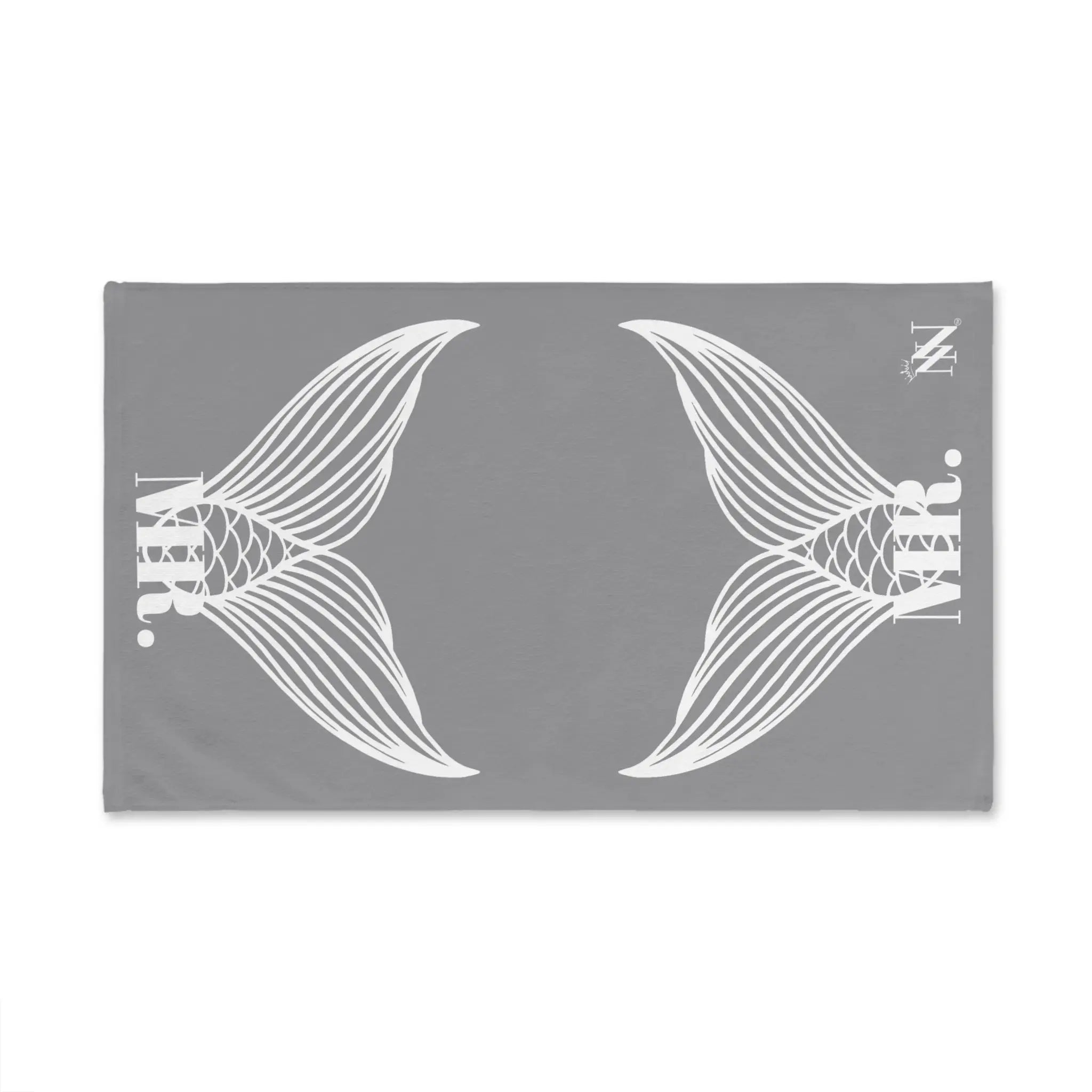 Mr. Mr. Mermaid Shareable Sides Grey Cum Towel