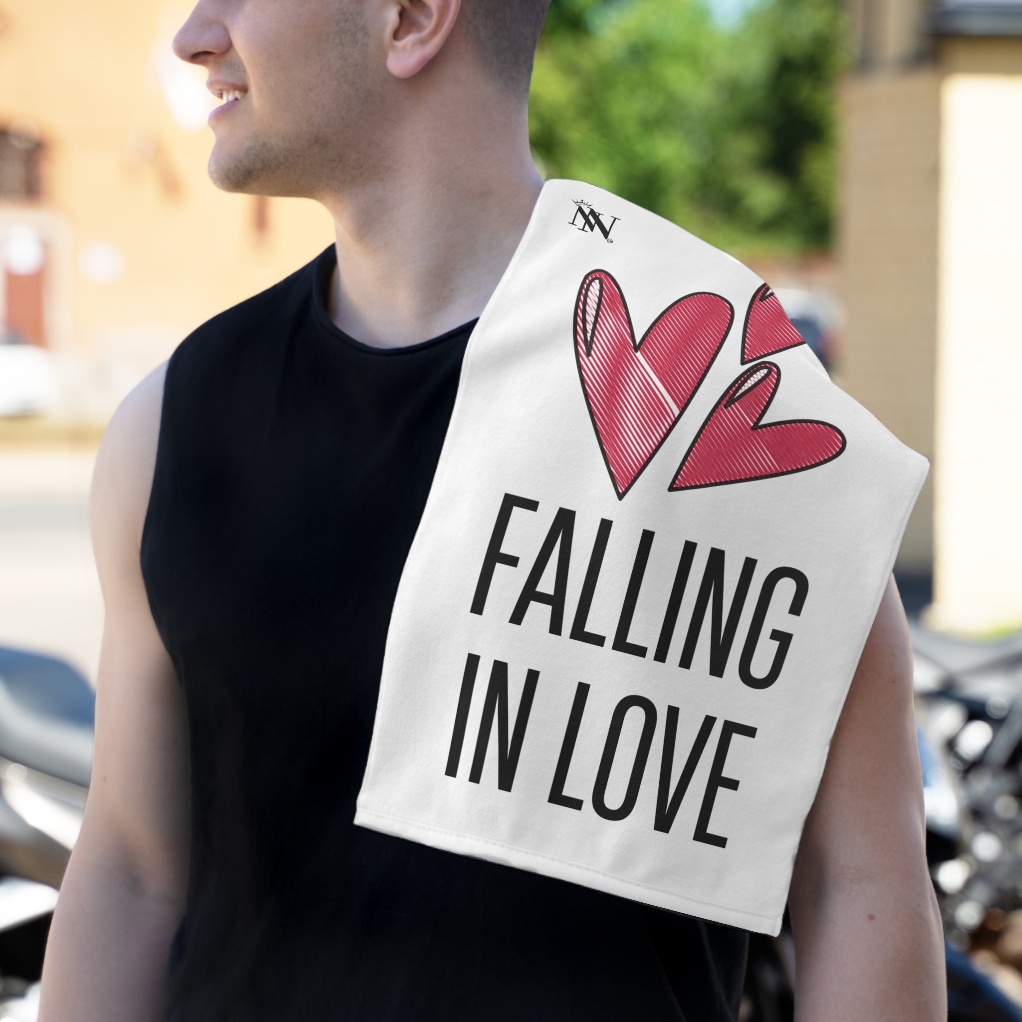 Falling in Love Sex Towel