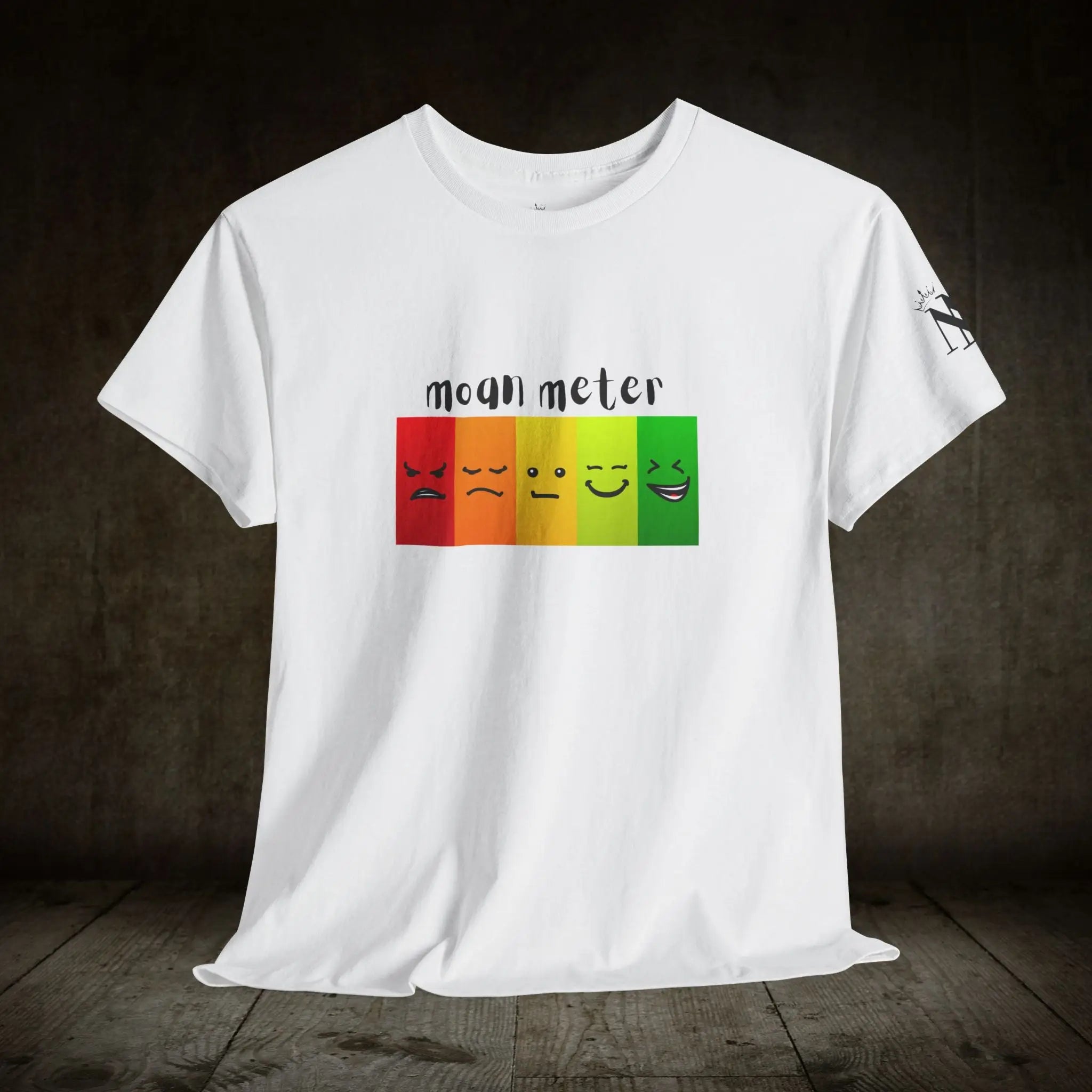 Moan Meter | Mix & Match 100% Cotton Unisex Fun-Flirty Lovers’ Tees