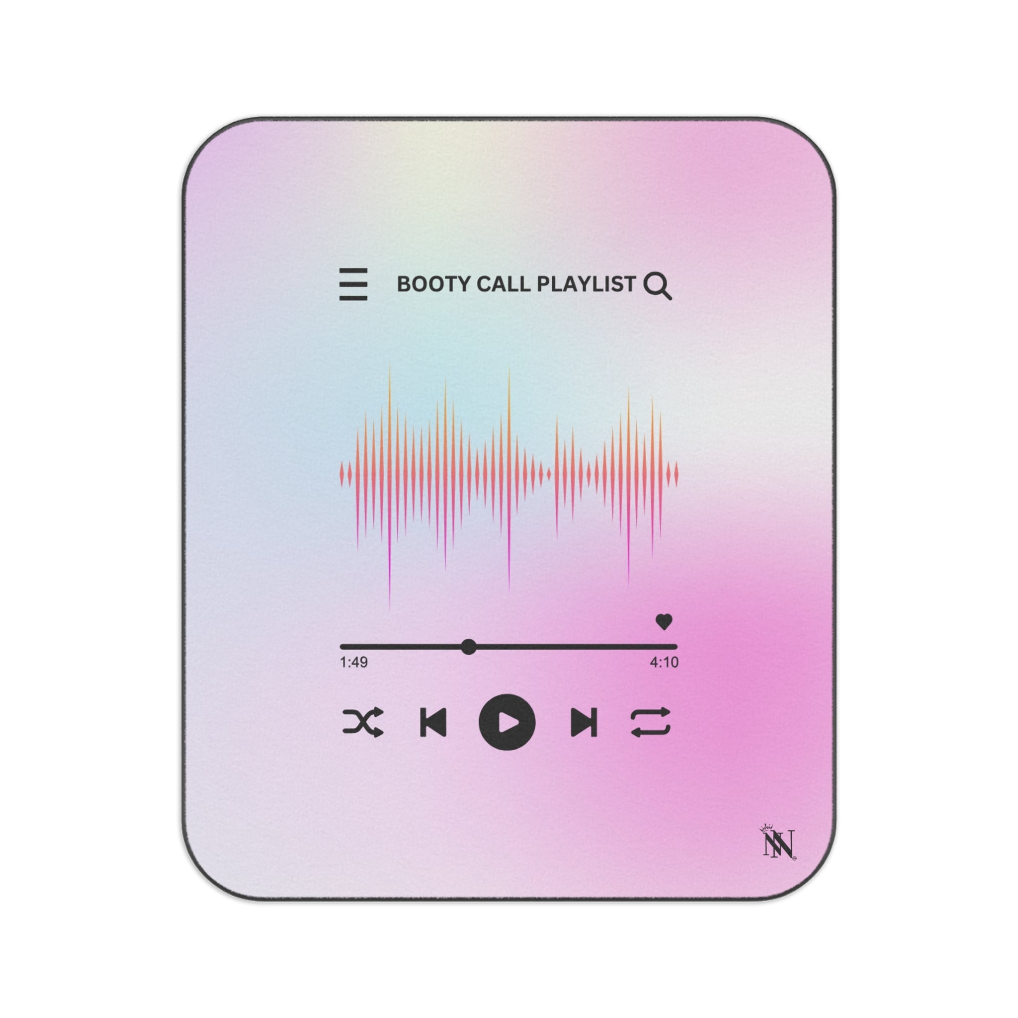 Booty Call Playlist | Mix Match Fun-Flirty Lovers’ Water-Resistant Blankets