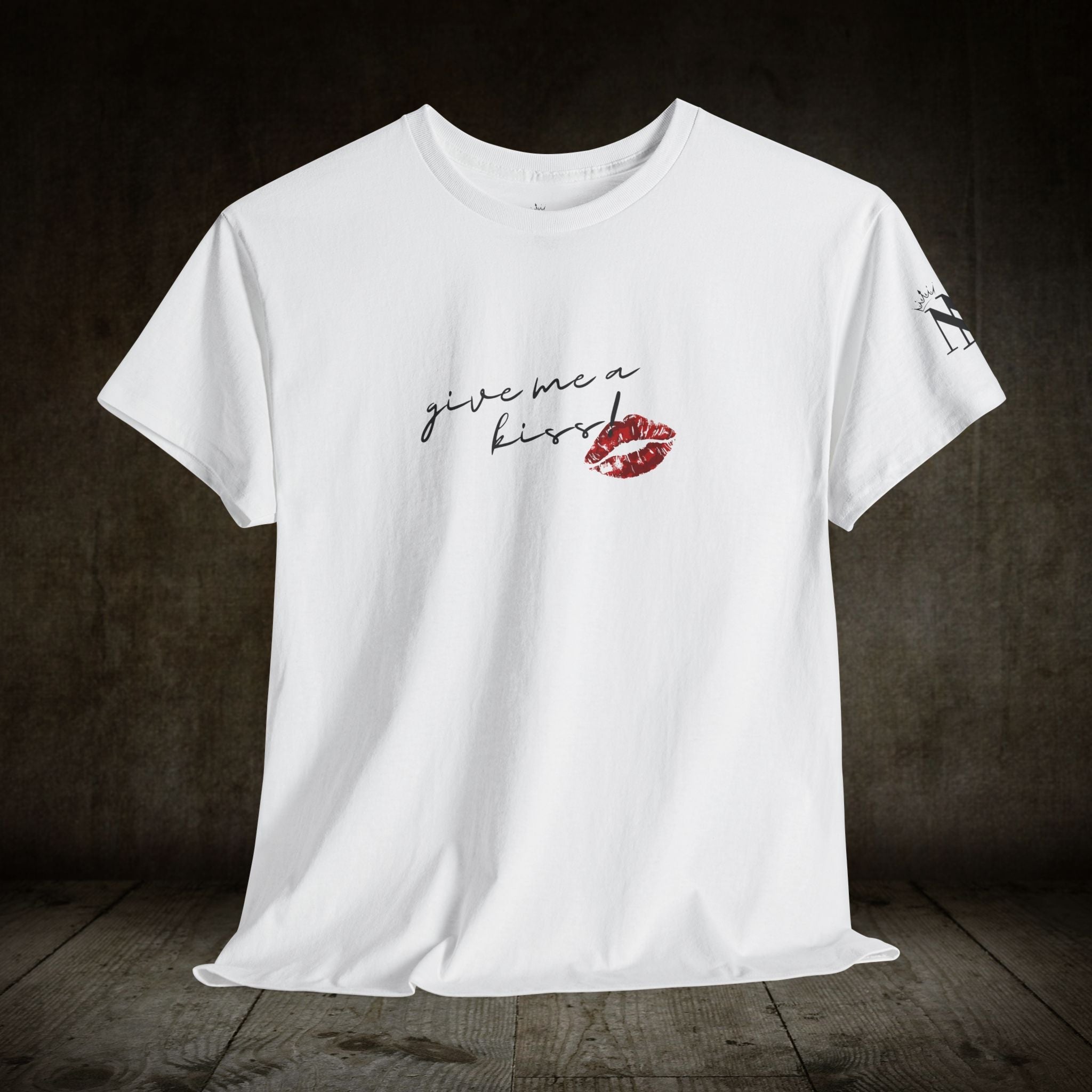 Give Me A Kiss | Mix & Match 100% Cotton Unisex Fun-Flirty Lovers’ Tees